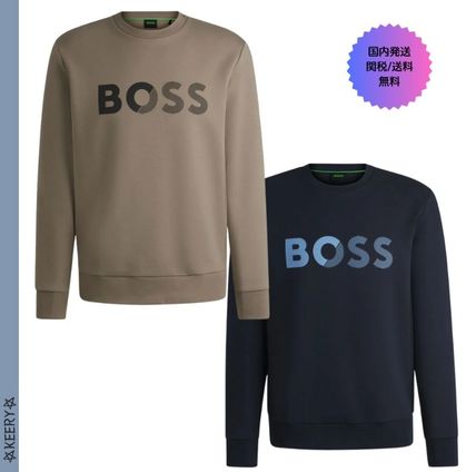 【送関込】Hugo boss HUGO Doad スウェットシャツ Best グレー スウェットシャツ for Women by HUGO BOSS
