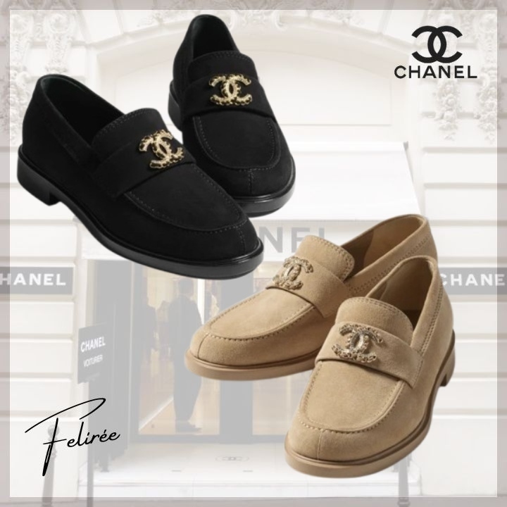 《洗練が光る》CHANEL ローファー