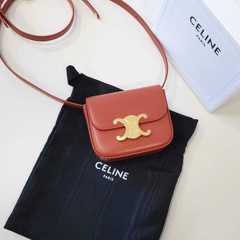 【大人気】即発 ★CELINE★ミニトリオンフ ショルダーバッグ