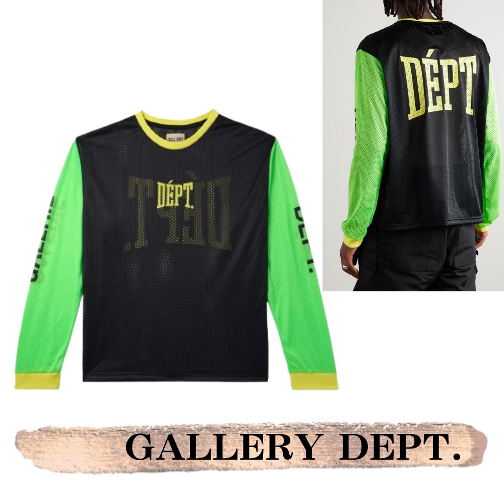GALLERY DEPT.☆関税込み☆カラーブロック メッシュ Tシャツ