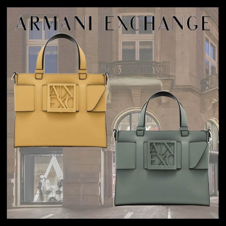 【関税込】ARMANI EXCHANGE ミディアムトート