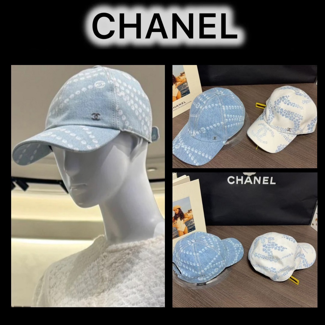 ★爽やかデニム★CHANEL キャップ