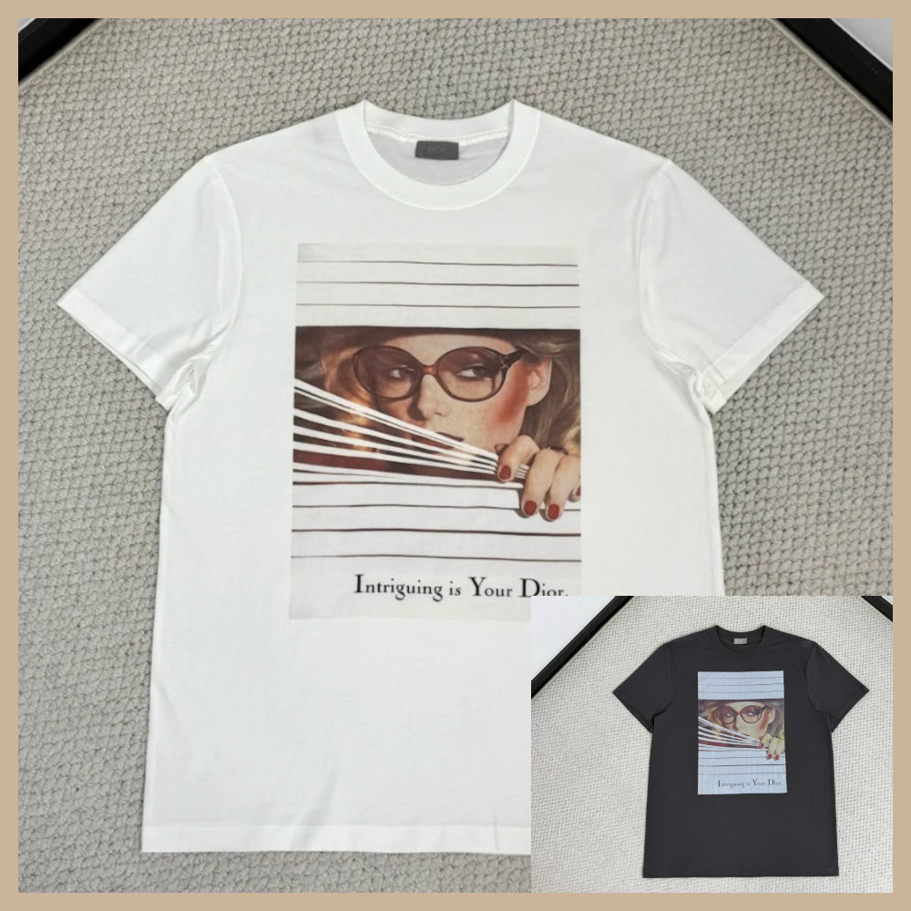 【お洒落♪】Dior Heritage Tシャツ (レギュラー フィット)