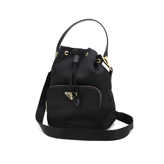 《PRADA》ナイロン 2WAY バケットバッグ 中古