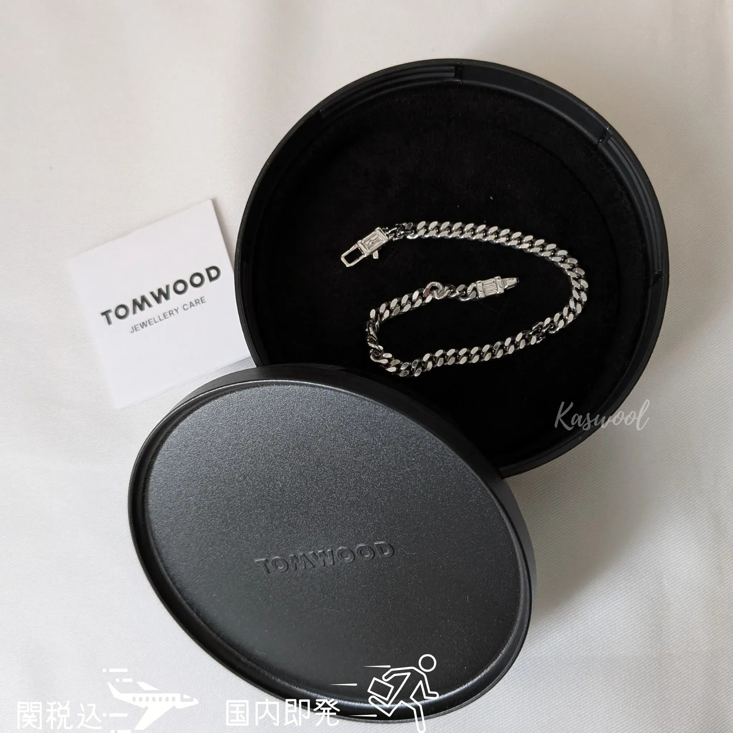 【すぐ届く】Tom Wood トムウッド Curb L チェーンブレスレット