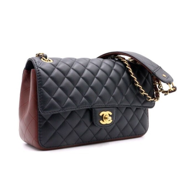 《CHANEL》フラップ ゴールドチェーン ショルダー 中古