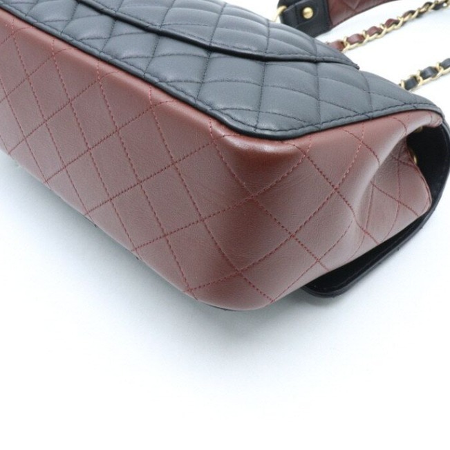 《CHANEL》フラップ ゴールドチェーン ショルダー 中古
