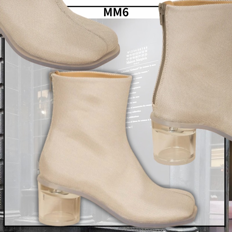 普段使いに MM6 Maison Margiela アナトミック異素材ブーツ