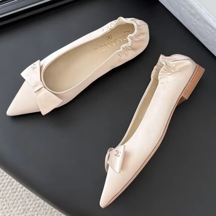 【足元が華やかに◎】CHANEL バレリーナ 1.0cm