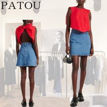 【PATOU】コットンミニスカート