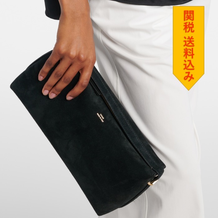 【toteme】 Suede clutch