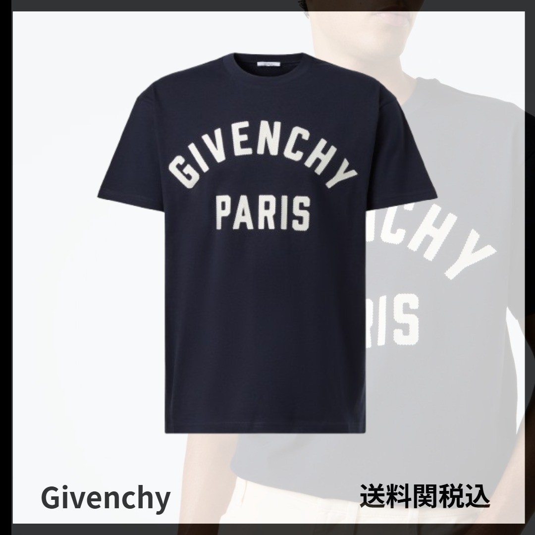 送料関税込み★GIVENCHY★ロゴ コットンジャージー Tシャツ