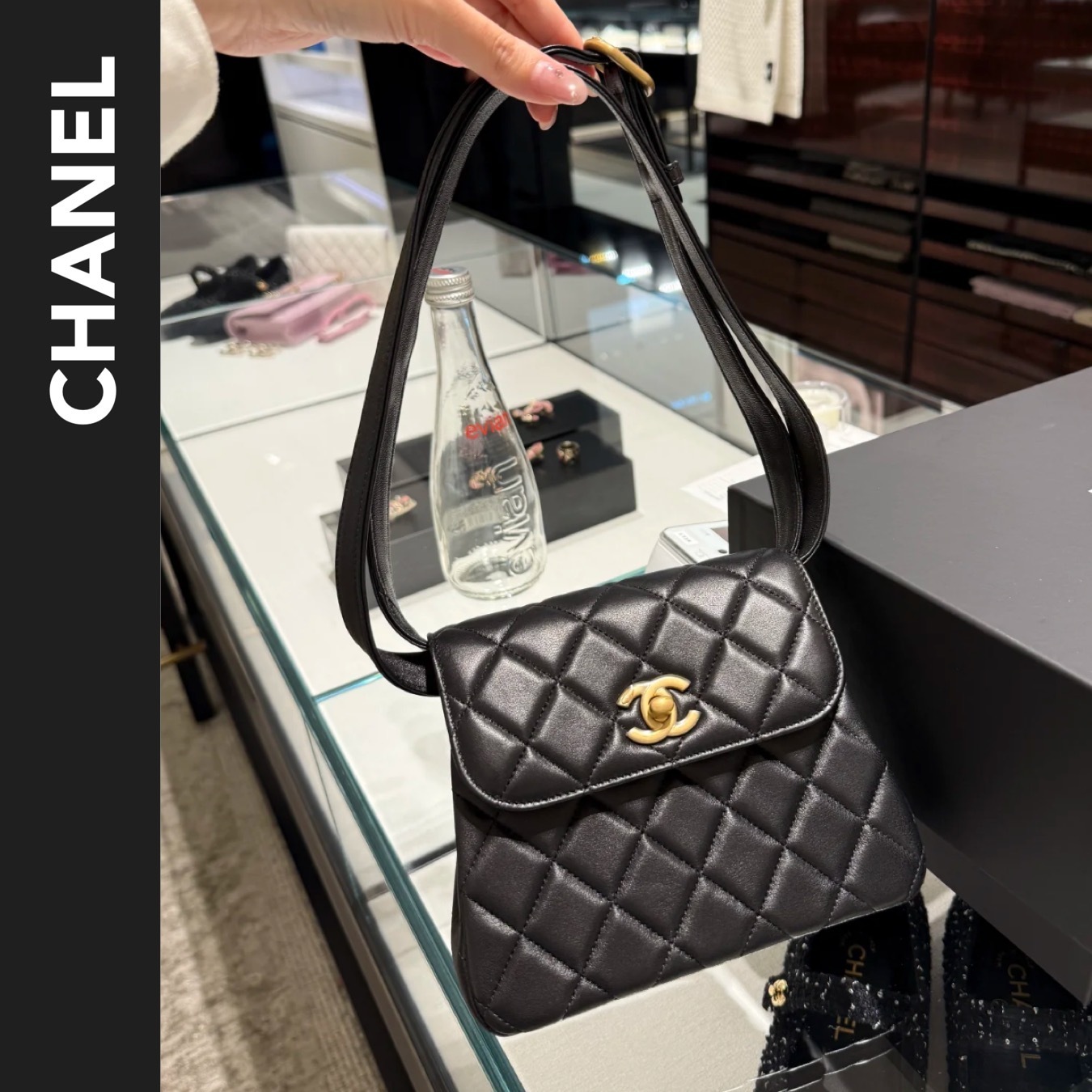 3wayで様々なシーンで大活躍♪【CHANEL】25A ハンドバッグ