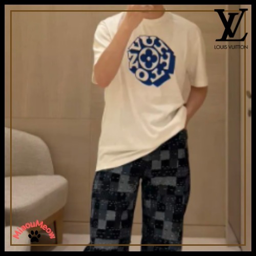 【NIGOコラボ】Louis Vuitton ヴィトンフラワープリントTシャツ