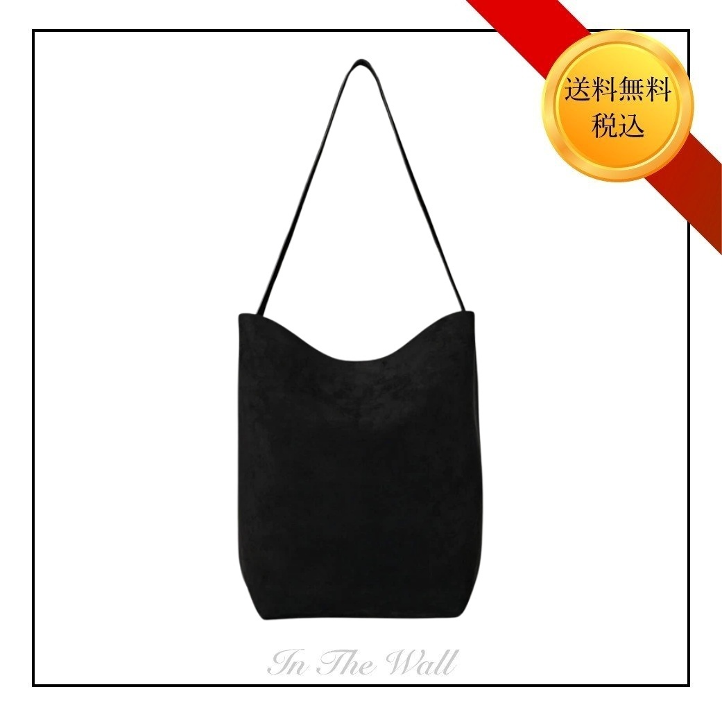 入手困難♪【The Row】Medium N/S Park Tote in Nubuk Black