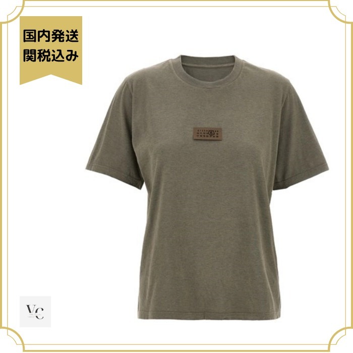 MM6 MAISON MARGIELA Numeric signature MM6 patch tシャツ