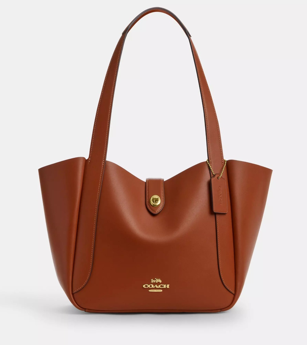 COACH ハドリー ターンロック トートバッグ