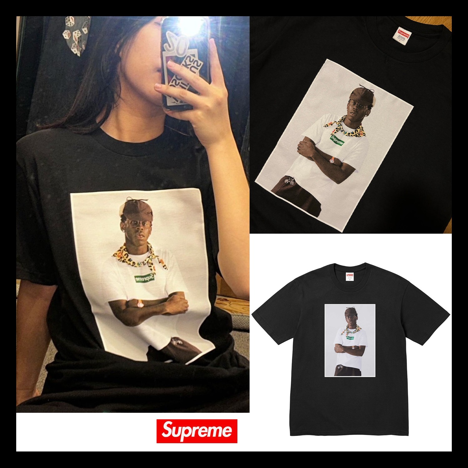 【Supreme】Tyler The Creator T-Shirt Black シュプリーム