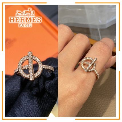 ゴールド（金色）系 HERMES Echappee(エルメス エシャペ) 指輪