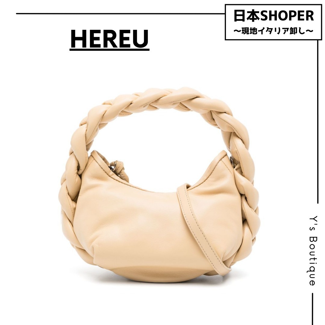 【HEREU】ESPIGA MINI PLAITED-HANDLE ハンドバッグ