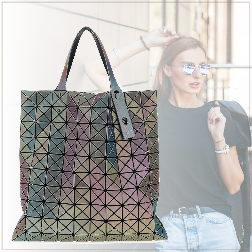 洗練【BAOBAO ISSEY MIYAKE】イリュージョンショッピングバッグ