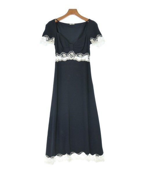 Miu Miu ミュウミュウ ワンピース 紺 36S(XS位) 2138825E0042
