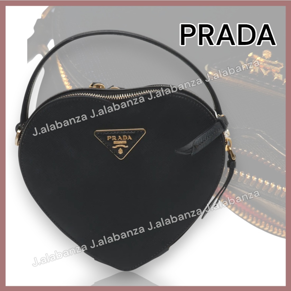 PRADA ★ ODETTE ハートショルダーバッグ