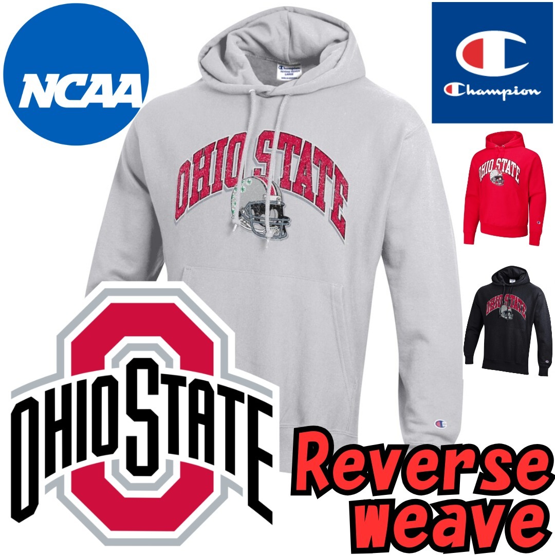 【US限定】Champion NCAA Ohio State Buckeyes Reverse Weave