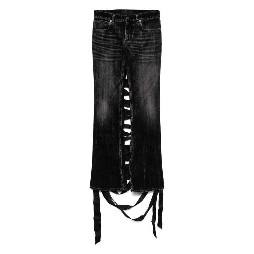 【バレンシアガ】 Denim - Straight-Leg Jeans デニム・ジーパン
