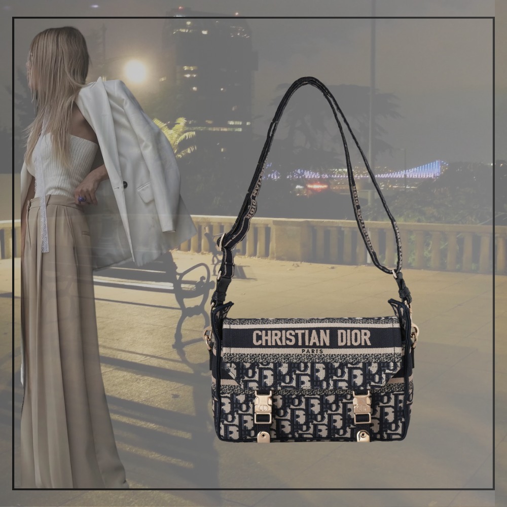 【出会えた一点物】DIOR キャンプメッセンジャーバッグスモール