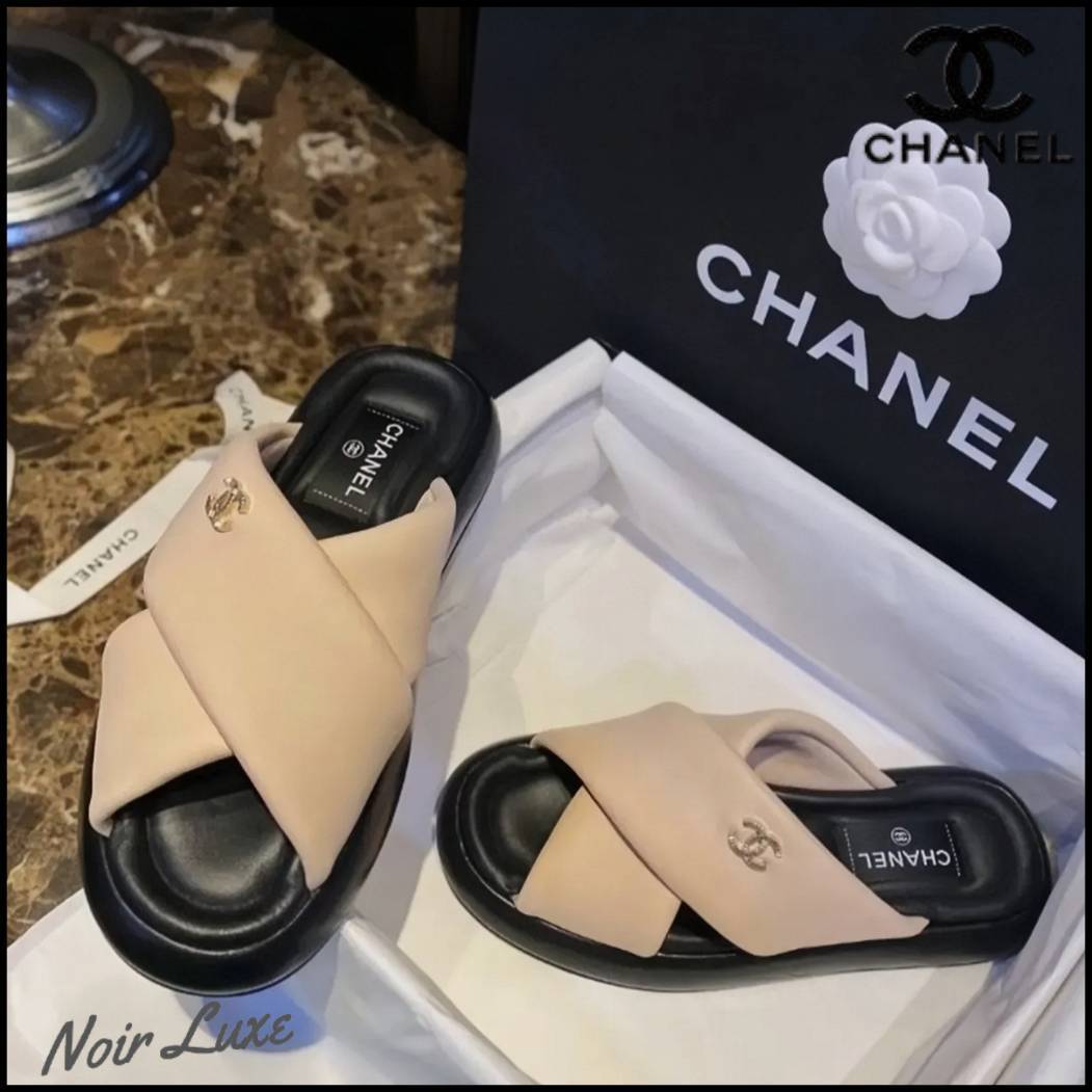 【夏にさっと履ける】◆CHANEL◆ サンダル