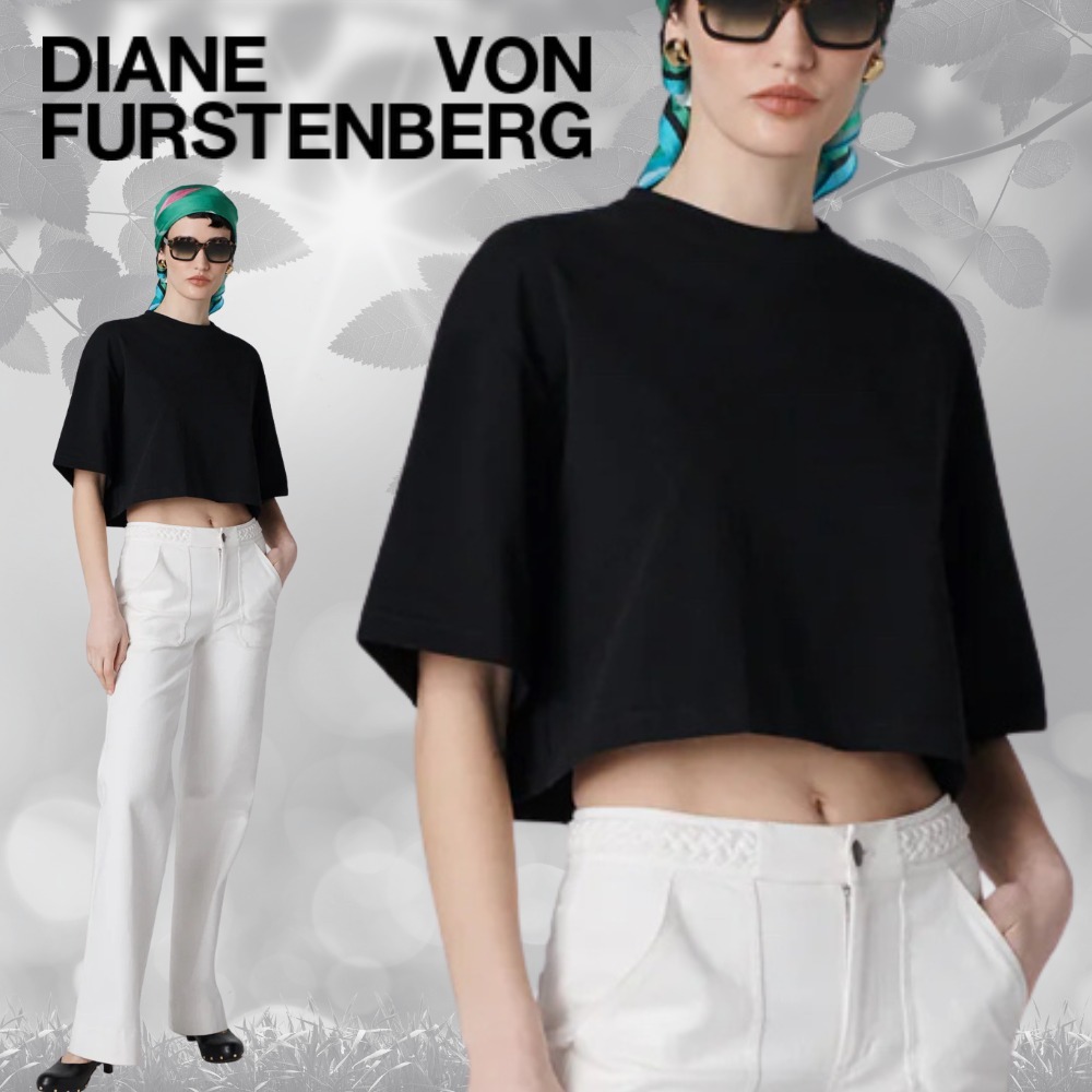 【関税込】DVF ★オン・オフ使える万能★グロリアコットントップ