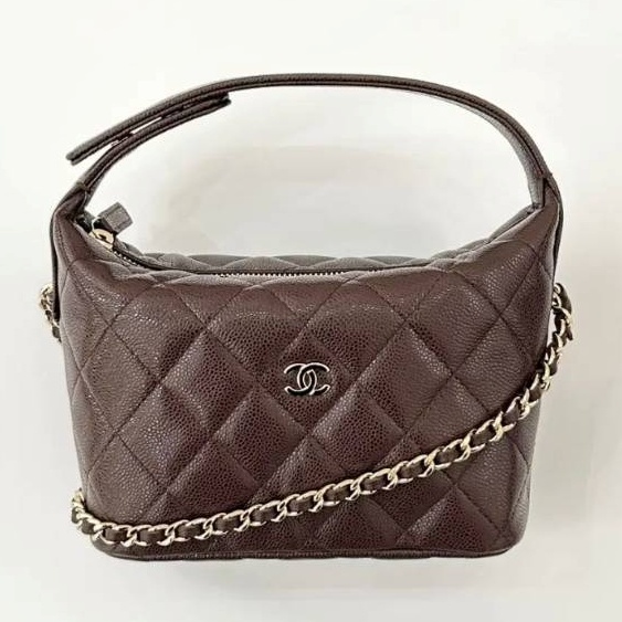 《上品カラー》CHANEL チェーン クラッチ バッグ 25A