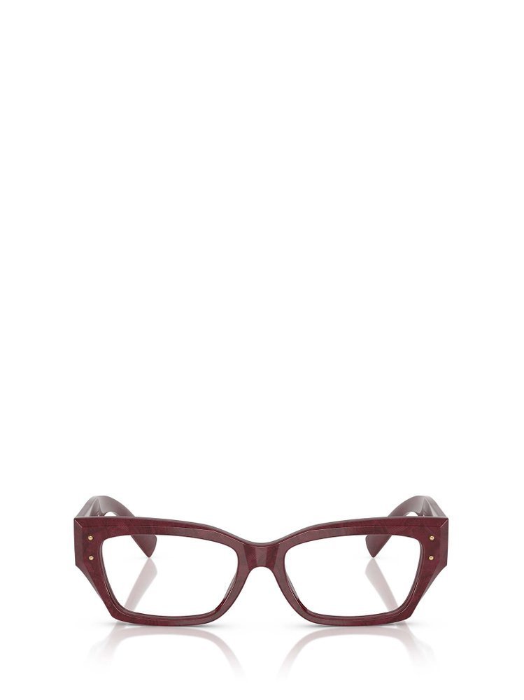 DOLCE & GABBANA 長方形フレムメカネ DG3387 3442