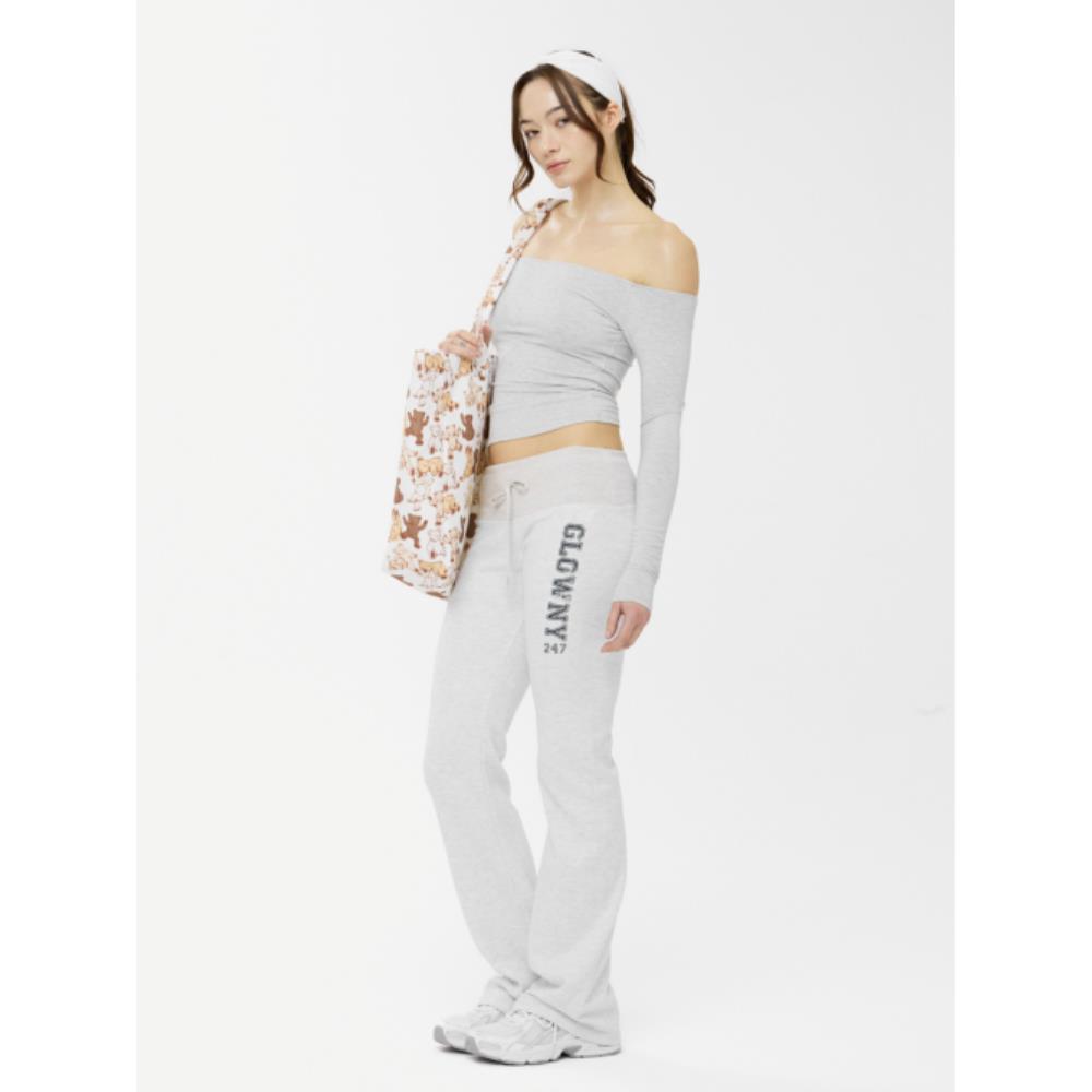 ★ GLOWNY★ 247 DAY SNUG FLARE PANTS 2 Colors GY25PSPT007