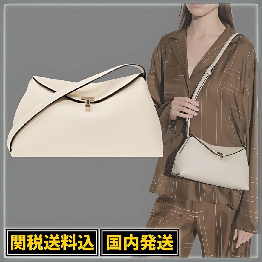 Toteme *トーテム* T-Lock レザー ショルダーバッグ
