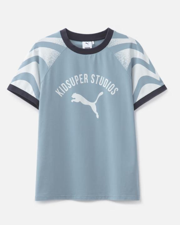 PUMA 関税送料込 PUMA x KIDSUPER リンガーTシャツ