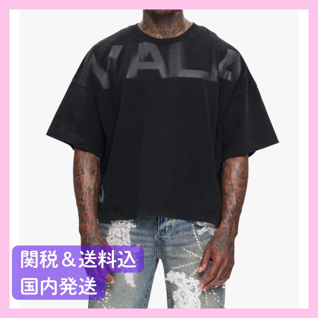 VALABASAS ヴァラバサス VV ロゴクロップドフィット Tシャツ