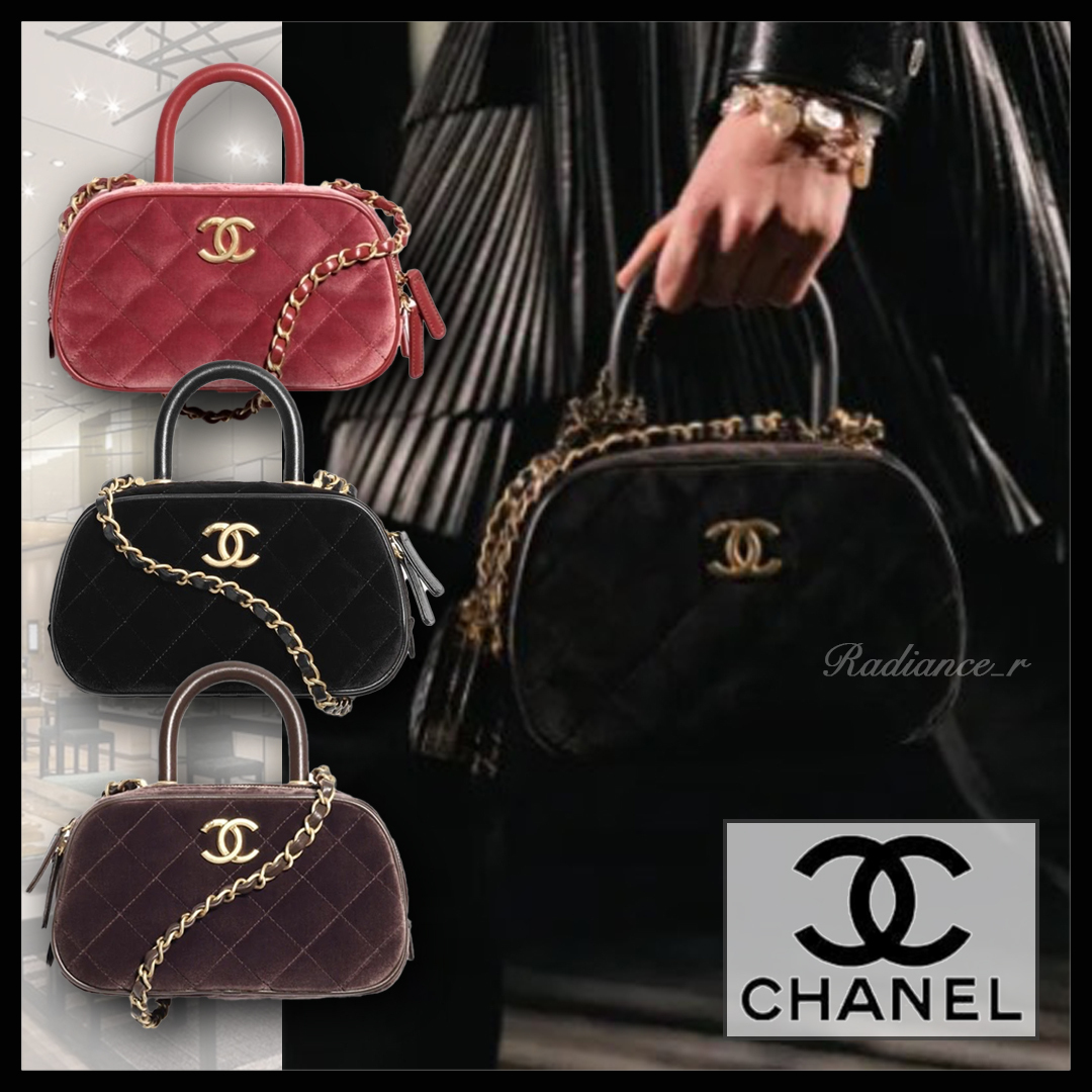 【上品な質感♡】CHANEL ミニボーリングバッグ