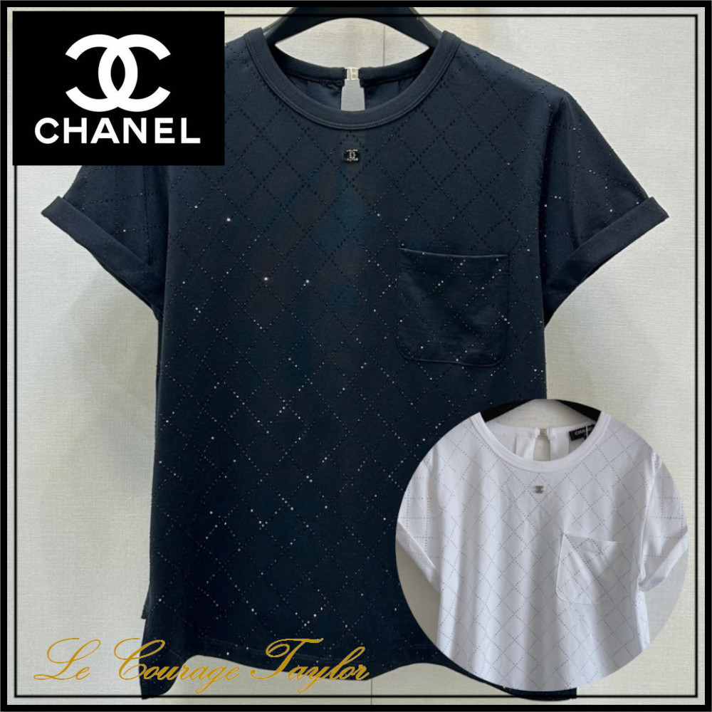 どんなスタイルにも合う万能アイテム♪【CHANEL】Tシャツ