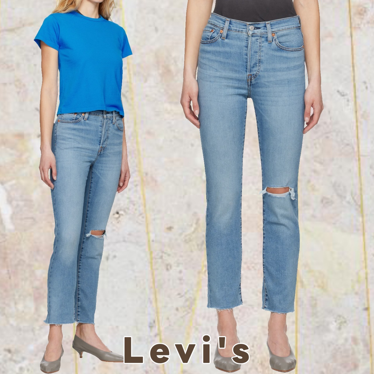 バランスの良いシルエット【Levi's】Wedgie ストレートジーンズ