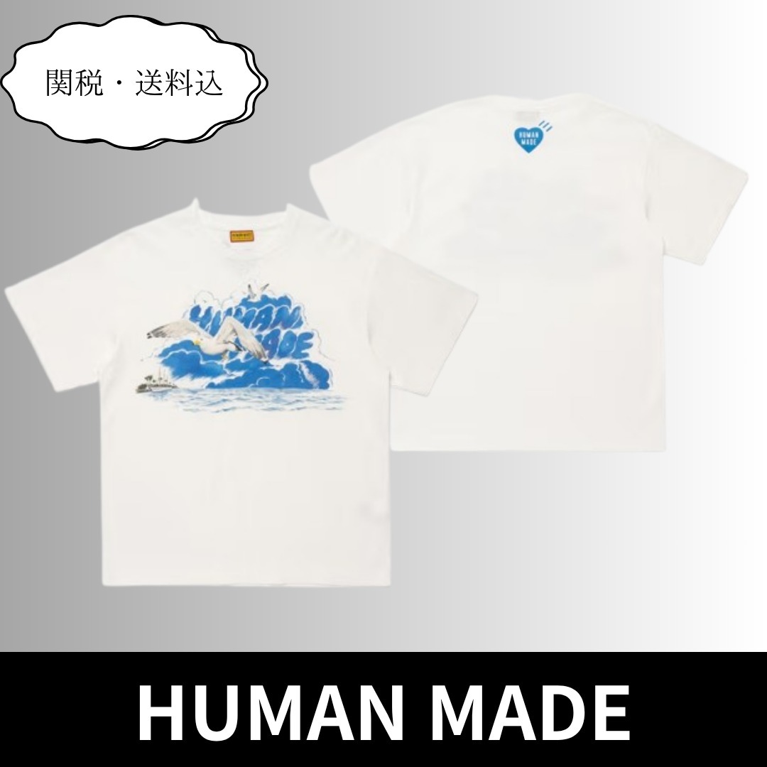 【関税・送料込】HUMAN MADE グラフィックTシャツ バックロゴ