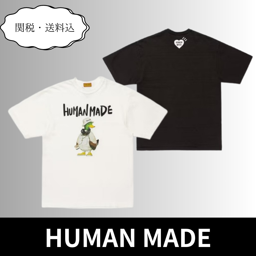 【関税・送料込】HUMAN MADE グラフィックTシャツ BL WH