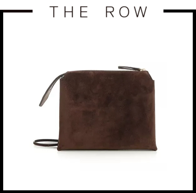 【VIP&関税込】THE ROW Mini Nu Twin スエードレザー製バッグ