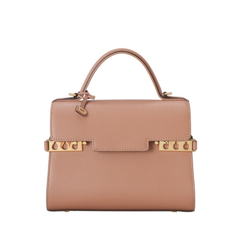 DELVAUX タンペート ミニ レザー ストラップ付き 2WAY
