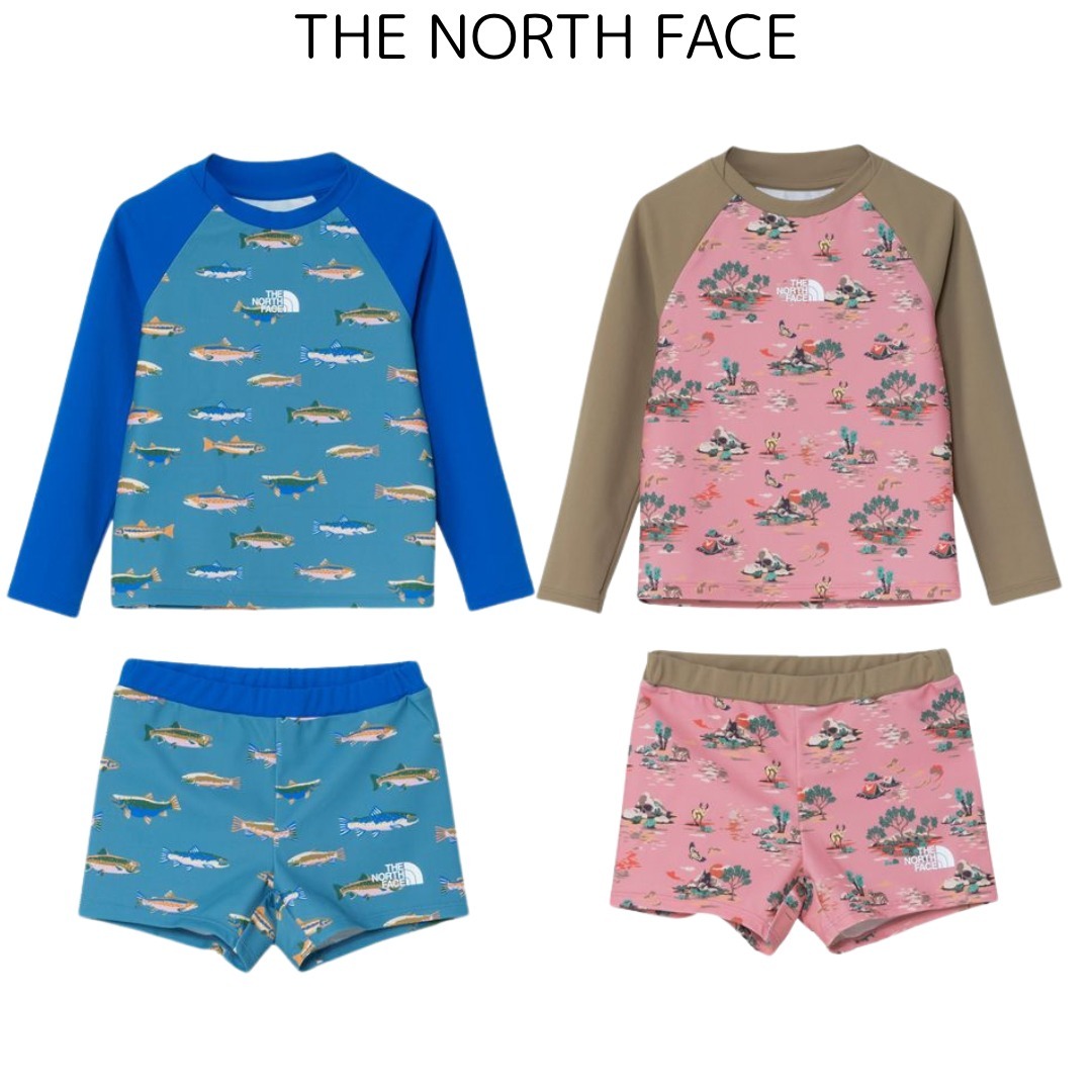 〈THE NORTH FACE〉トドラーウォーターウエアセット（キッズ)