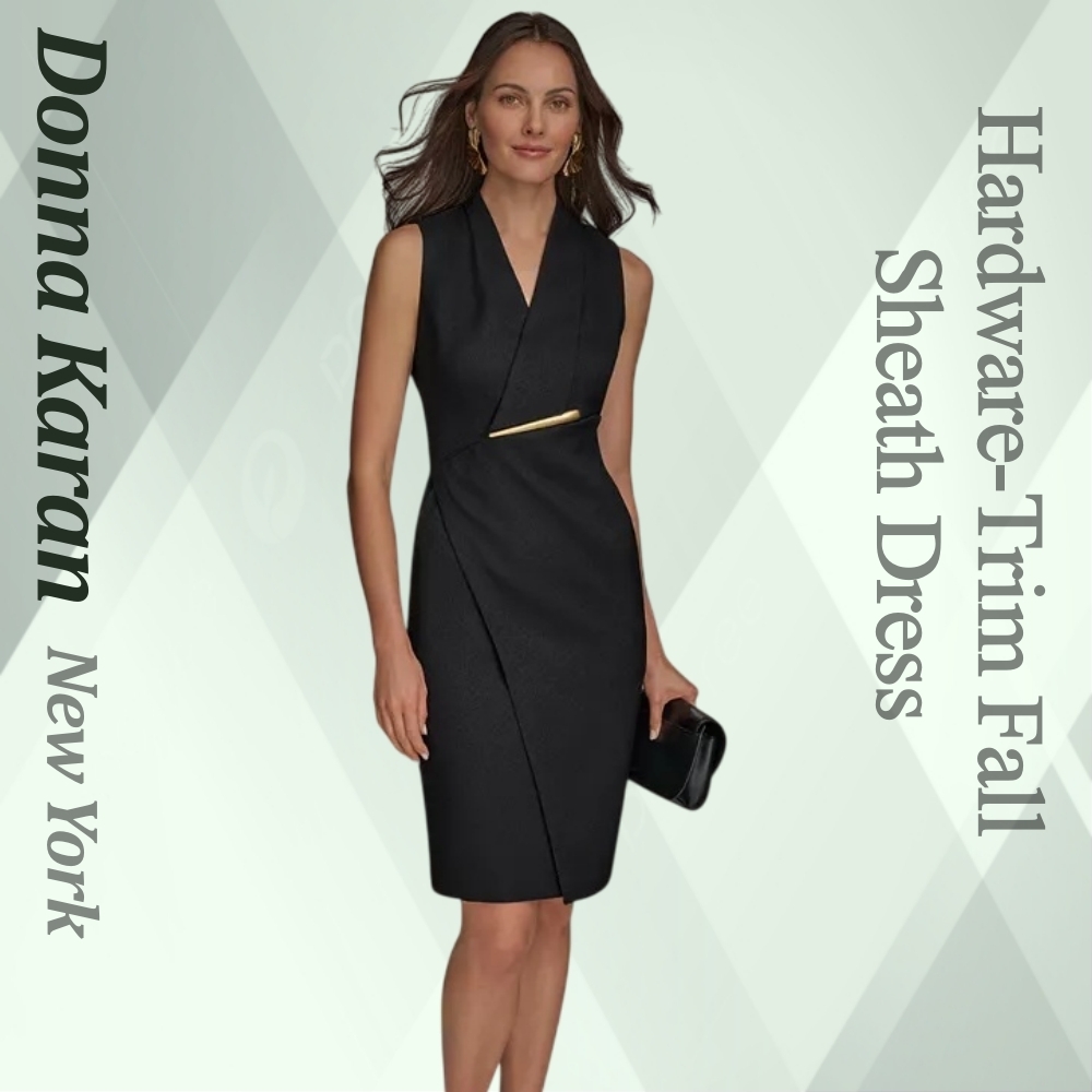 ◆Donna Karan Taramindストレッチシースドレス