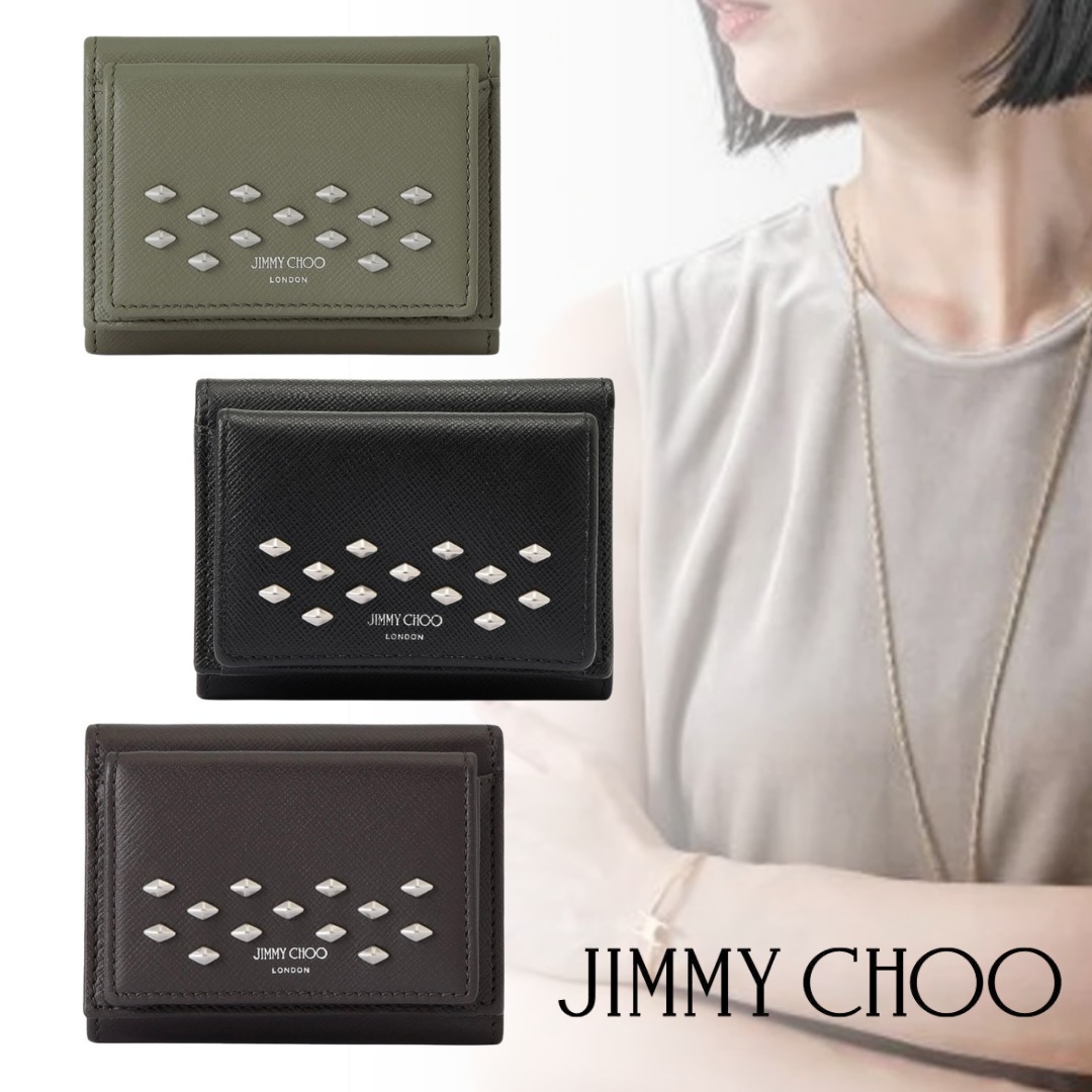 ★Jimmychoo[ジミーチュウ] テクスチャードレザ ウォレット★