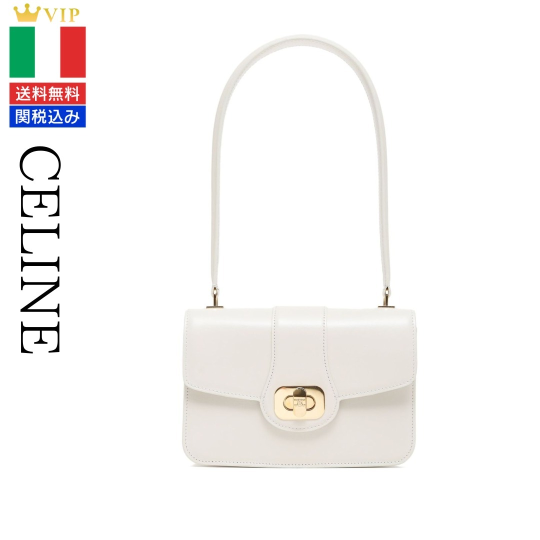 VIP【送料関税込】CELINE JOSEPHINE TEEN LEATHER SHOULDER BAG