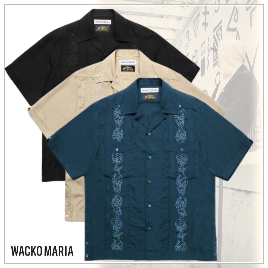 存在感絶大【Wacko Maria】56 TATTOO STUDIO / CUBA SHIRT